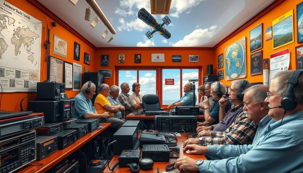 HAM-Radio Clubs Kommunikation